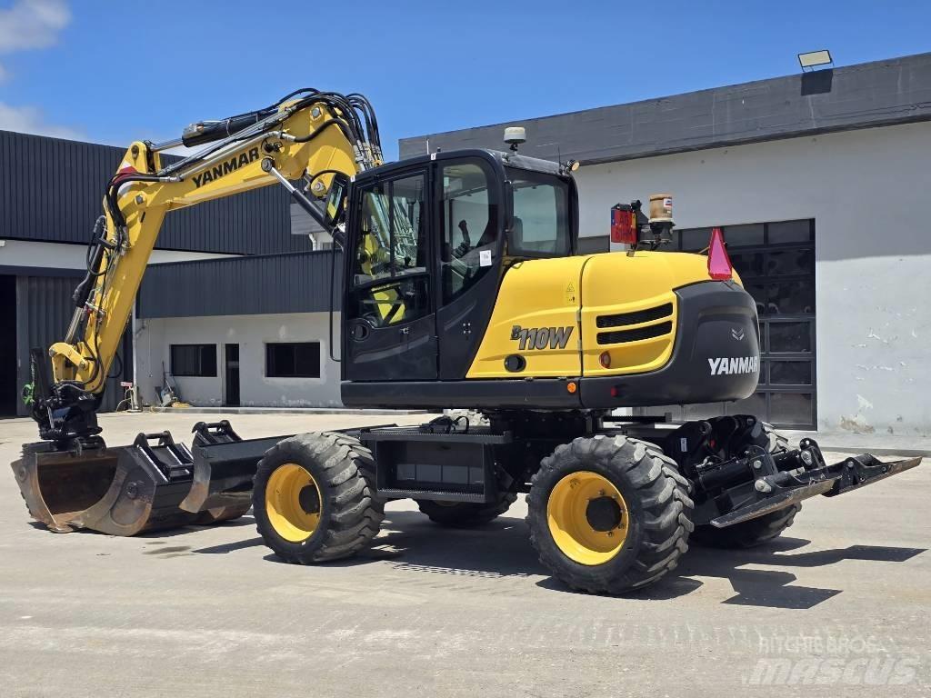 Yanmar B 110 W Εκσκαφείς με τροχούς - λάστιχα