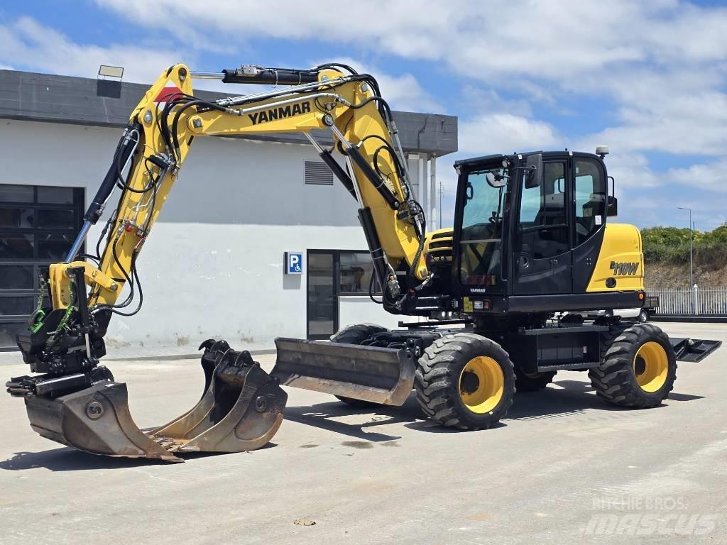 Yanmar B 110 W Εκσκαφείς με τροχούς - λάστιχα