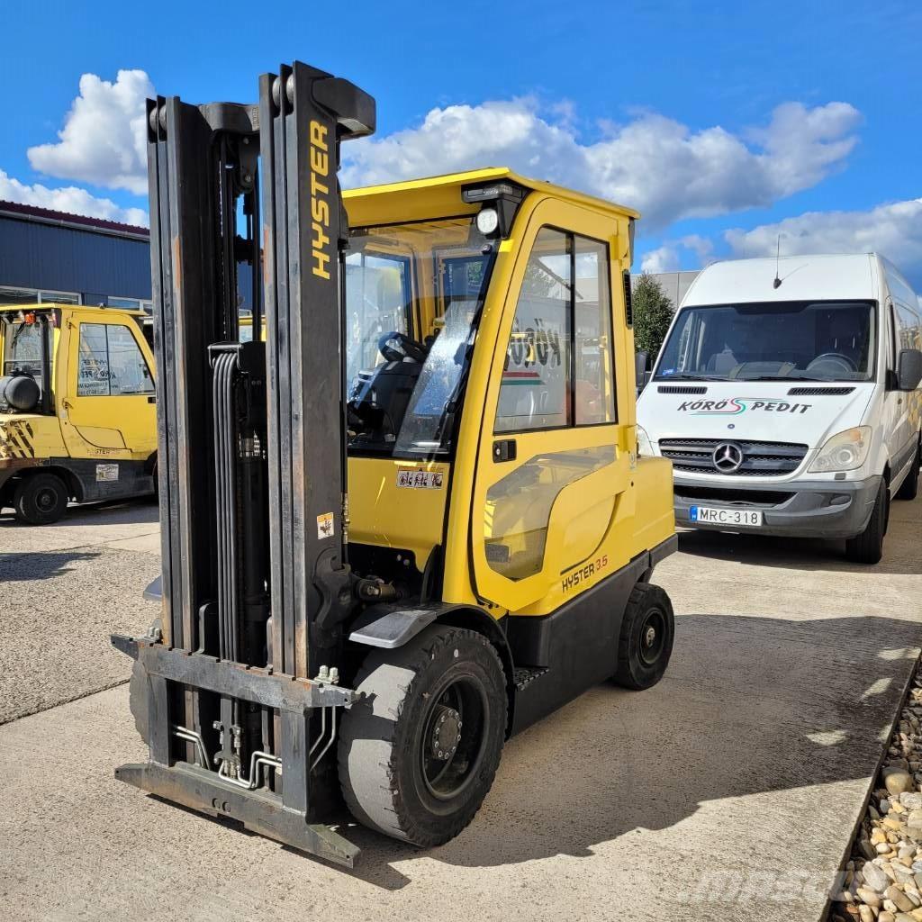 Hyster H 3.50 FT Περονοφόρα ανυψωτικά κλαρκ με φυσικό αέριο LPG
