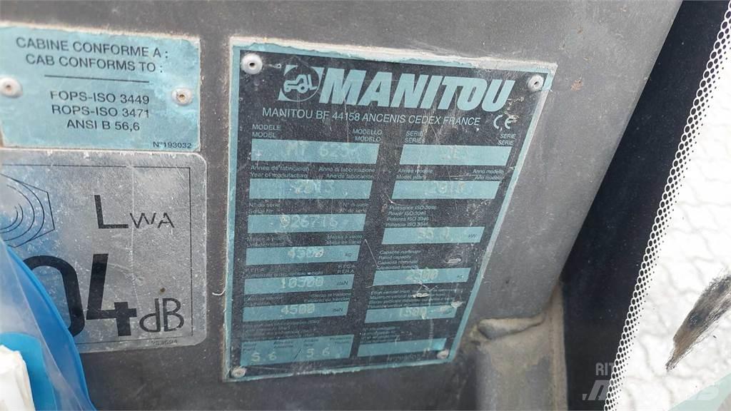 Manitou MT625T Τηλεσκοπικοί ανυψωτές