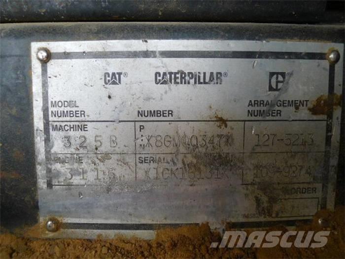 CAT 325 B Εκσκαφείς με ερπύστριες