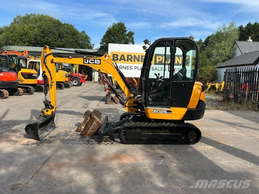 JCB 8026 CTS Εκσκαφάκι (διαβολάκι) < 7t