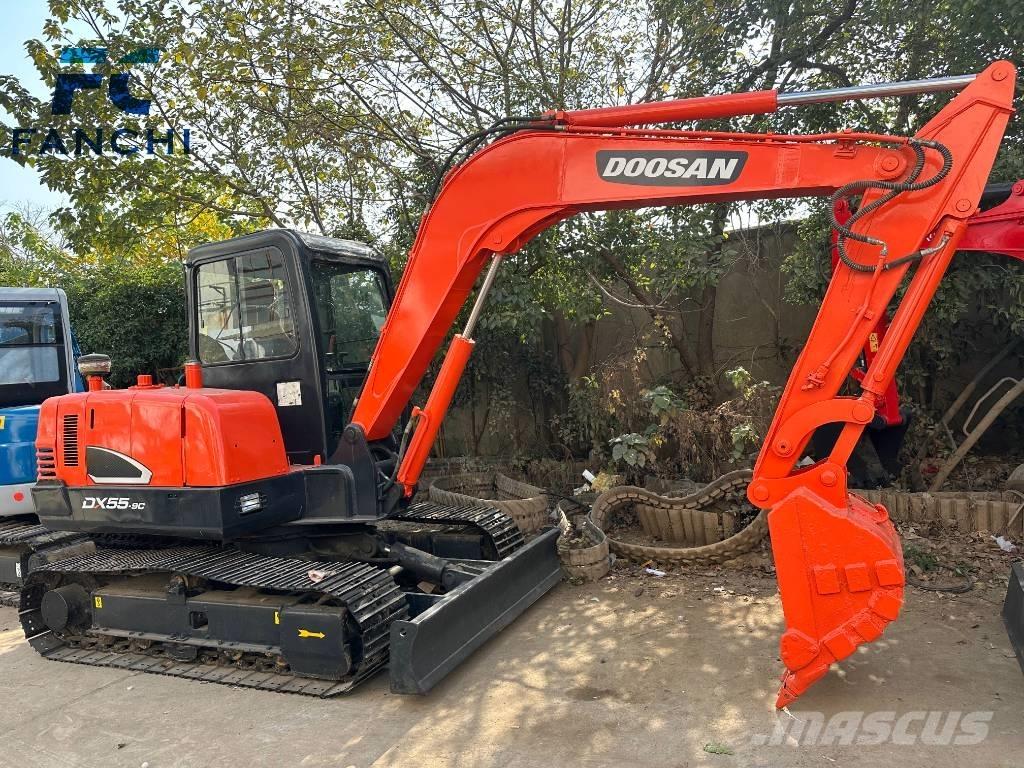 Doosan DX 55-9 C Εκσκαφάκι (διαβολάκι) < 7t