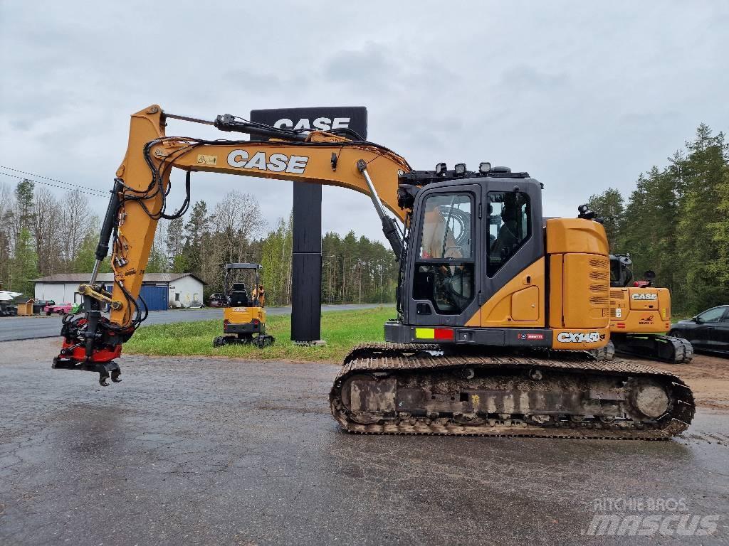 CASE CX 145 D SR LC Εκσκαφείς με ερπύστριες