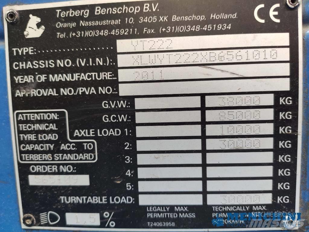 Terberg YT 222 Νταλίκες μεταφοράς εμπορευματοκιβωτίων