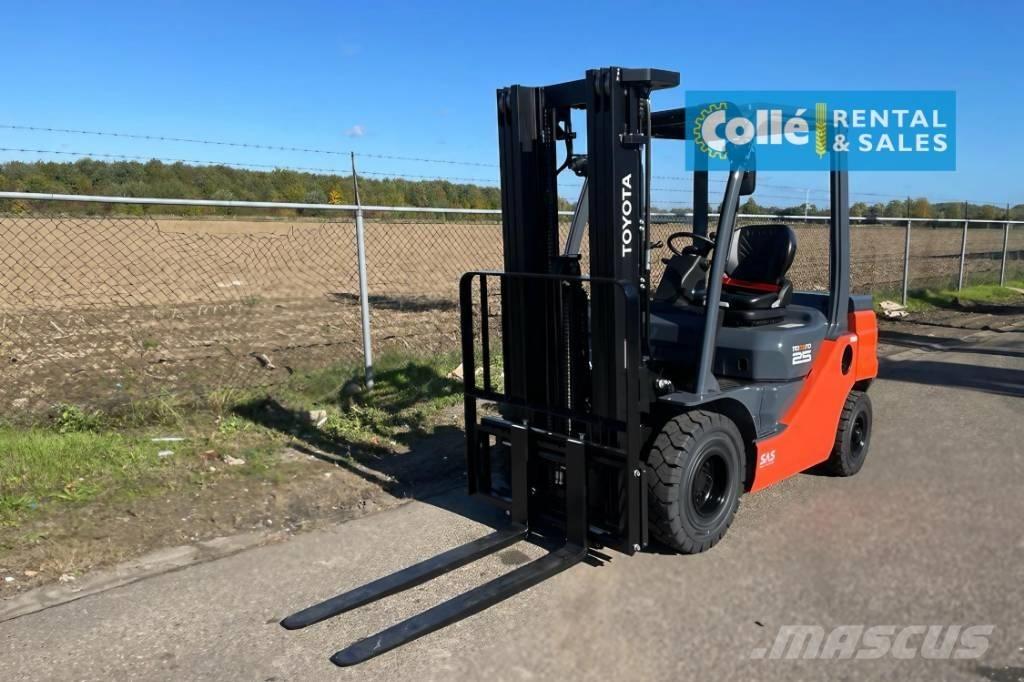 Toyota 8 FDF 25 | 2022 Πετρελαιοκίνητα Κλαρκ