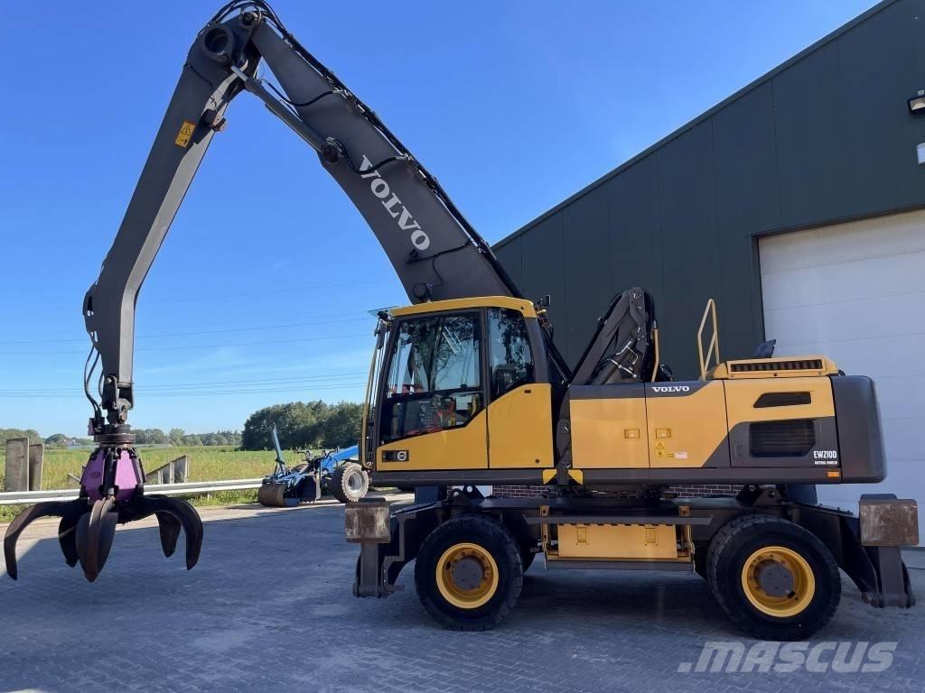Volvo EW 210 MH Βιομηχανικά μηχανήματα διαχείρισης αποβλήτων