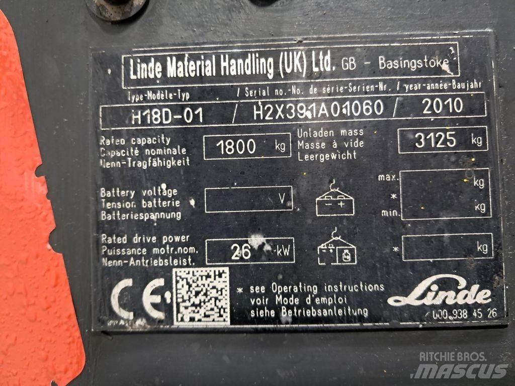 Linde H18D-01 Πετρελαιοκίνητα Κλαρκ