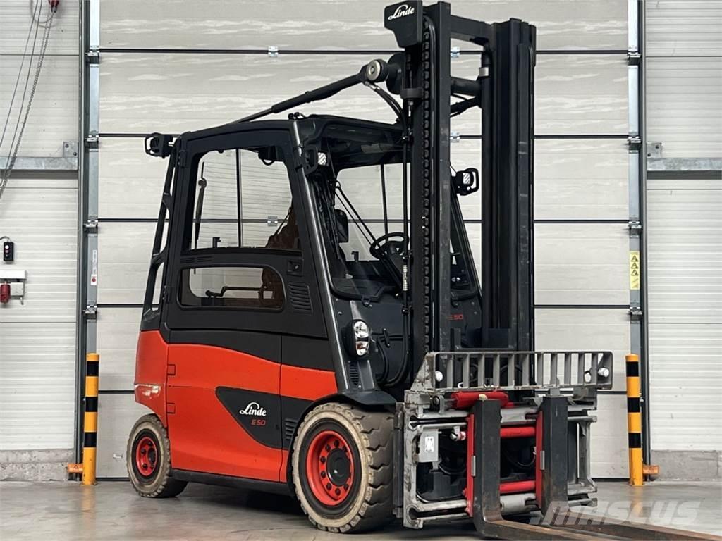 Linde E50HL-01 / 600 Ηλεκτρικά περονοφόρα ανυψωτικά κλαρκ