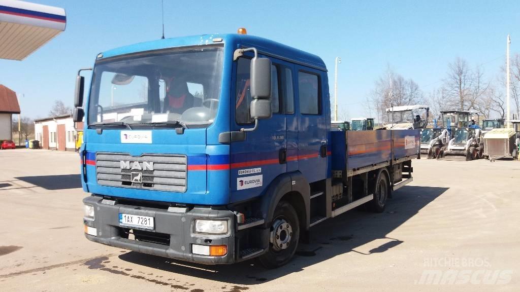 MAN TGL8.180 Φορτηγά Kαρότσα με ανοιγόμενα πλαϊνά