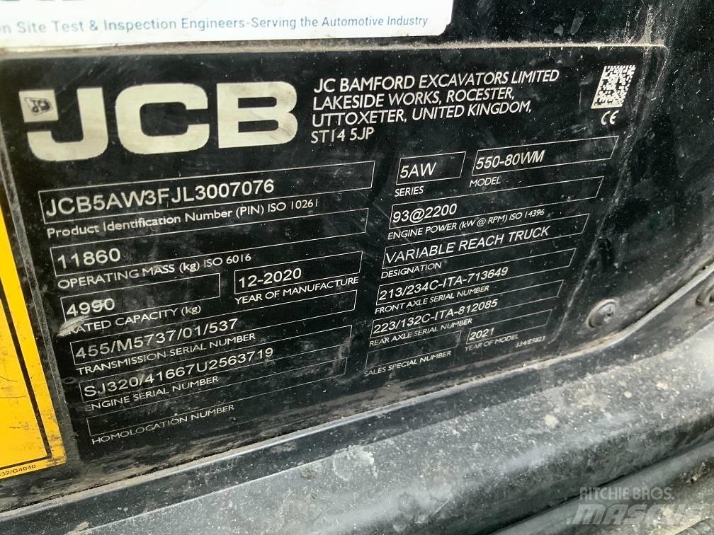 JCB 550-80 Τηλεσκοπικοί ανυψωτές