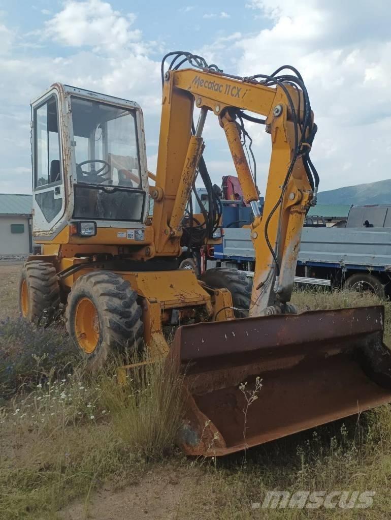Mecalac 11 CX Εκσκαφείς με τροχούς - λάστιχα