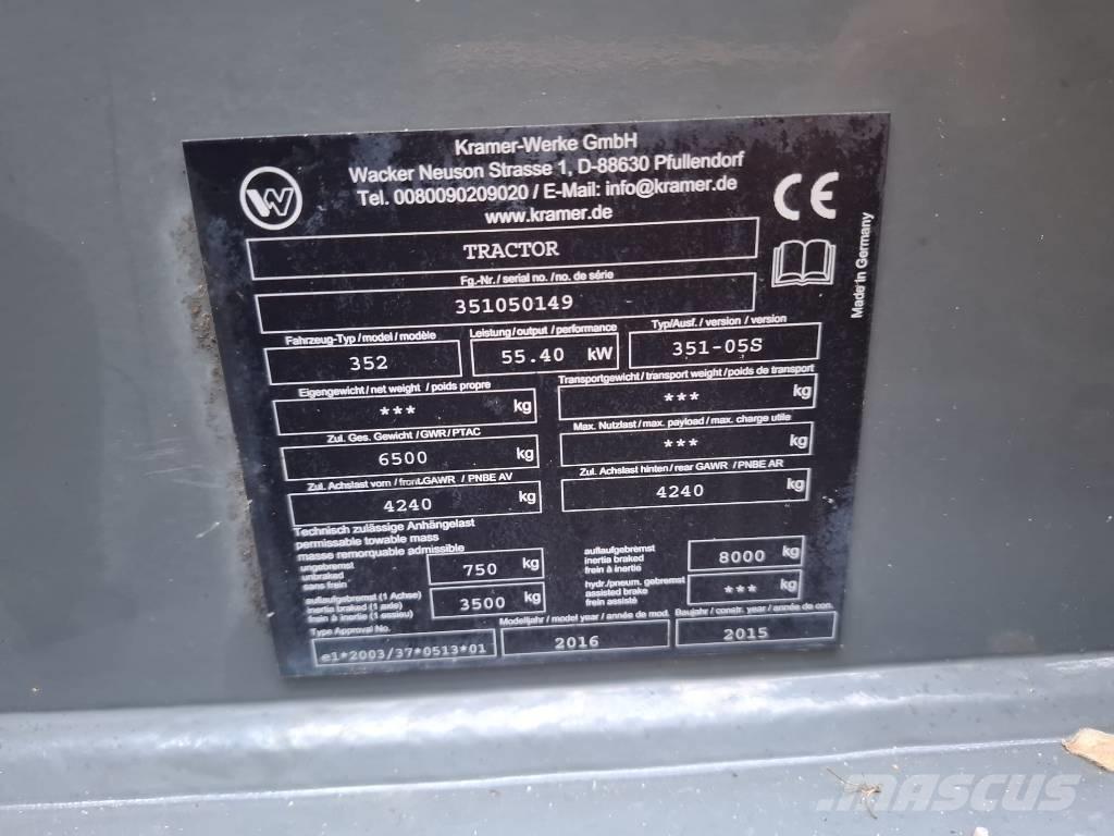 Kramer 8085 Φορτωτές με λάστιχα (Τροχοφόροι)