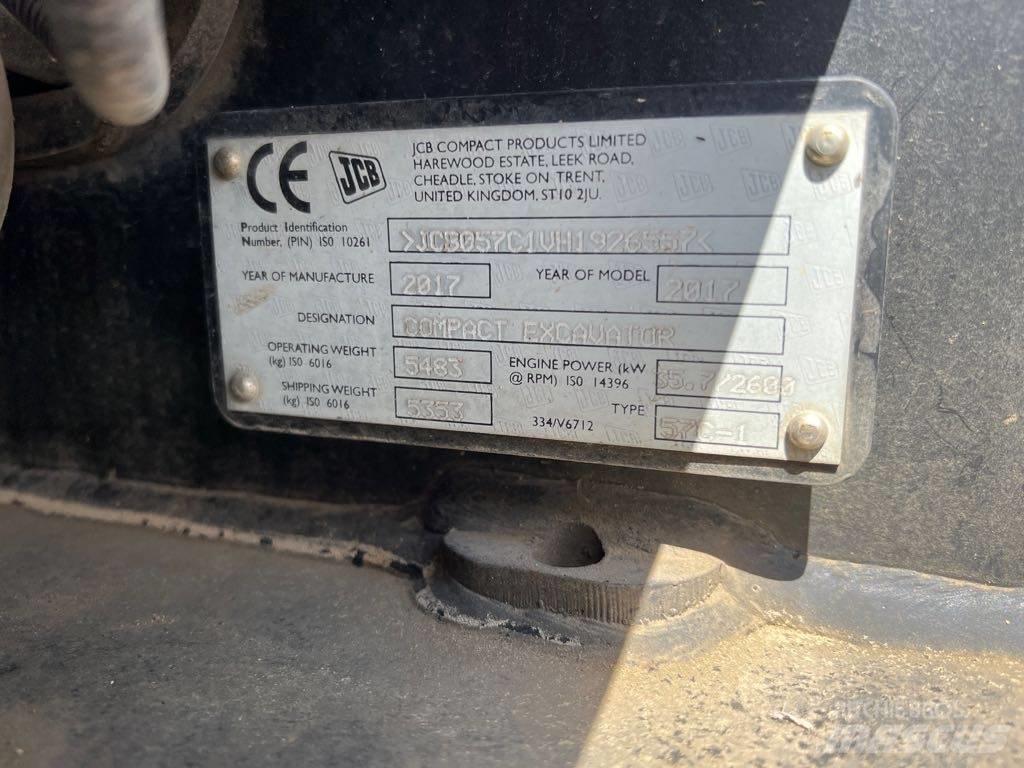 JCB 57C-1 Εκσκαφείς με ερπύστριες