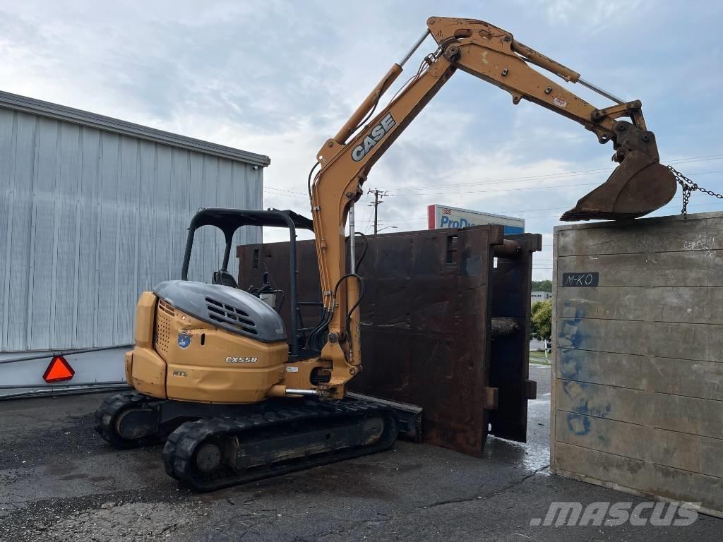 CASE CX 55 B Εκσκαφάκι (διαβολάκι) < 7t