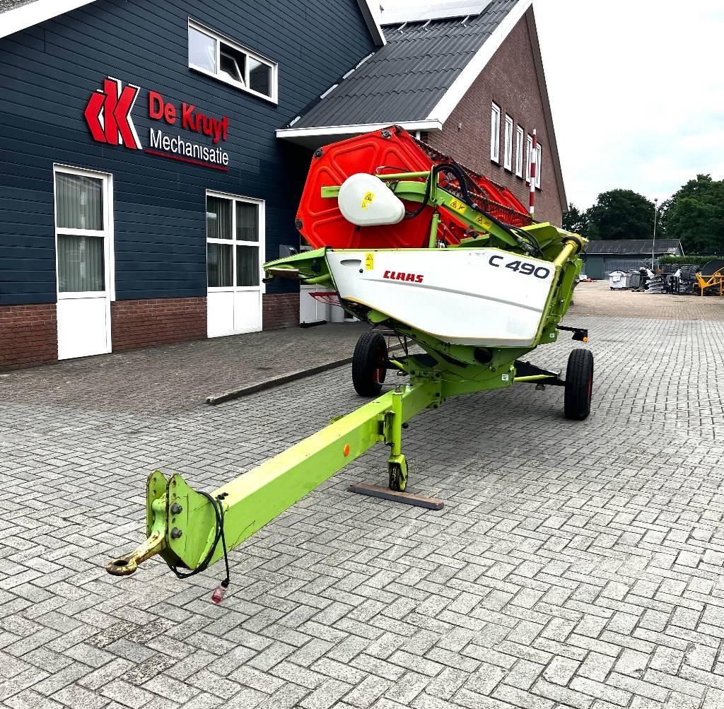 CLAAS C 490 Κεφαλές θεριζοαλωνιστικών μηχανών