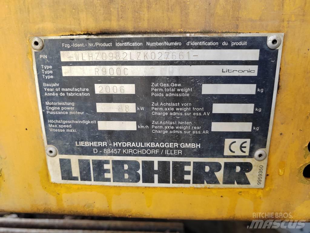 Liebherr R 900 C Εκσκαφείς με ερπύστριες