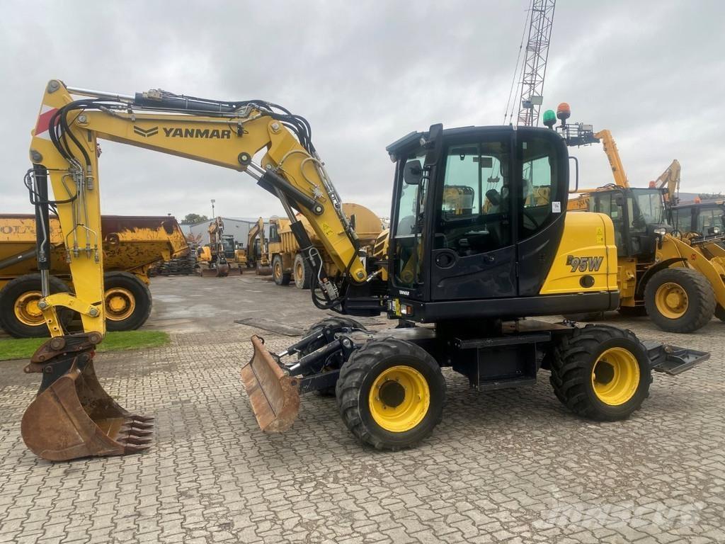 Yanmar B95w NVT Εκσκαφείς με τροχούς - λάστιχα