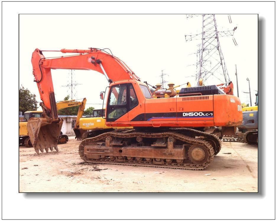 Doosan DH500 Εκσκαφείς με ερπύστριες