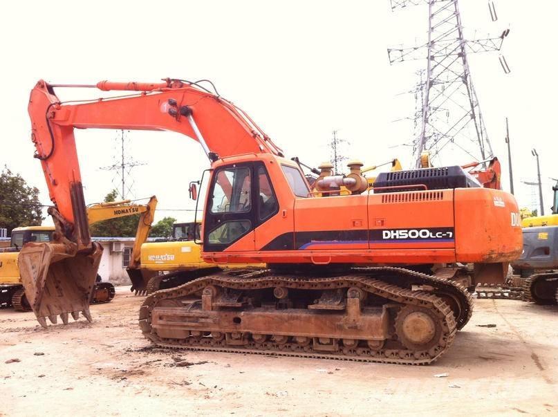 Doosan DH500 Εκσκαφείς με ερπύστριες