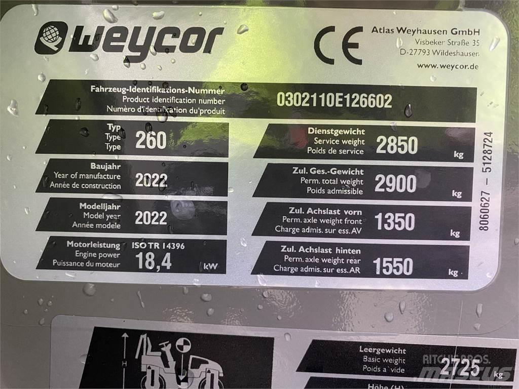 Weycor AW260 Οδοστρωτήρες