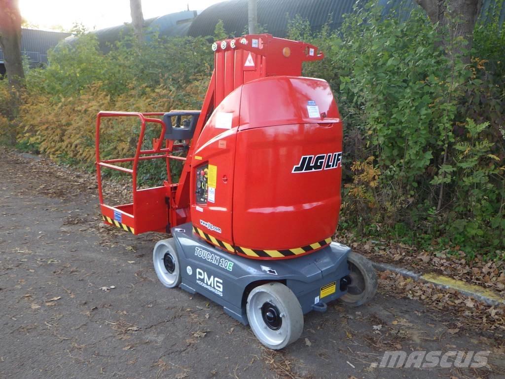 JLG Toucan 10E Ανυψωτήρες με κατακόρυφους πυλώνες