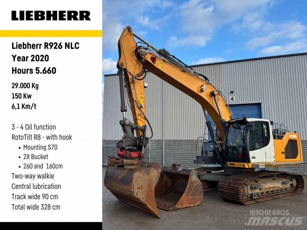 Liebherr R 926 Εκσκαφείς με ερπύστριες