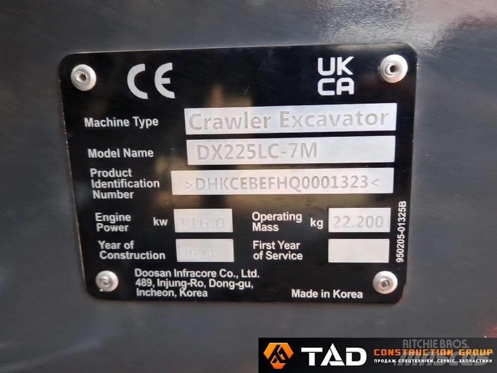 Develon DX 225 LC-7M Εκσκαφείς με ερπύστριες