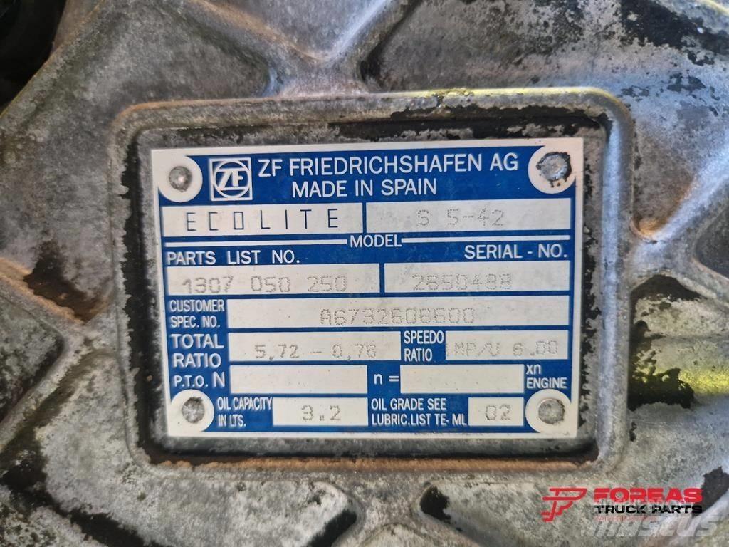 Mercedes-Benz S 5-42 Μετάδοση