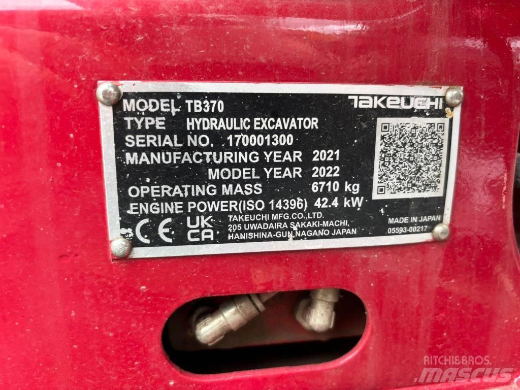 Takeuchi TB 370 Εκσκαφάκι (διαβολάκι) < 7t