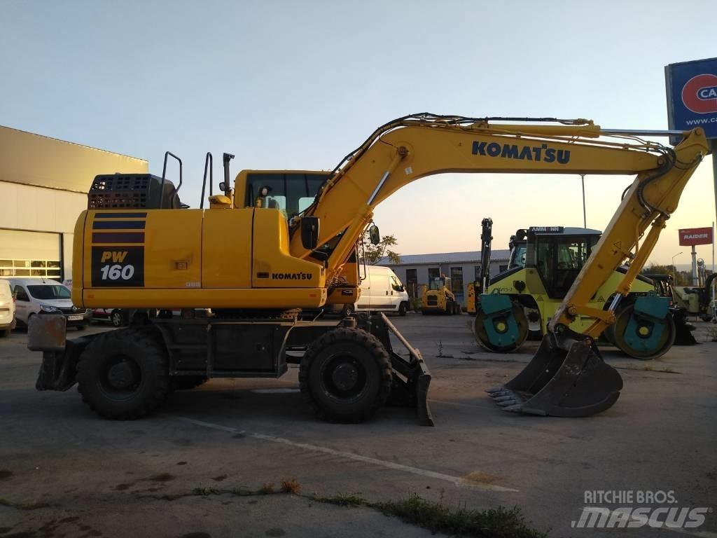 Komatsu pw160-11 Εκσκαφείς με τροχούς - λάστιχα