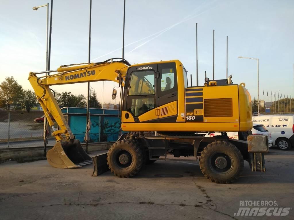 Komatsu pw160-11 Εκσκαφείς με τροχούς - λάστιχα