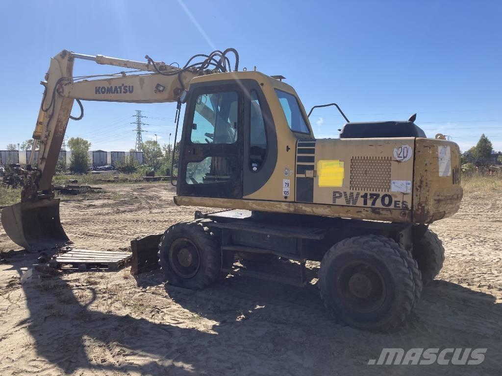 Komatsu PW 170-6 Εκσκαφείς με τροχούς - λάστιχα