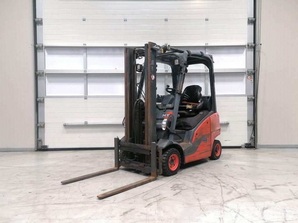 Linde H16D Πετρελαιοκίνητα Κλαρκ