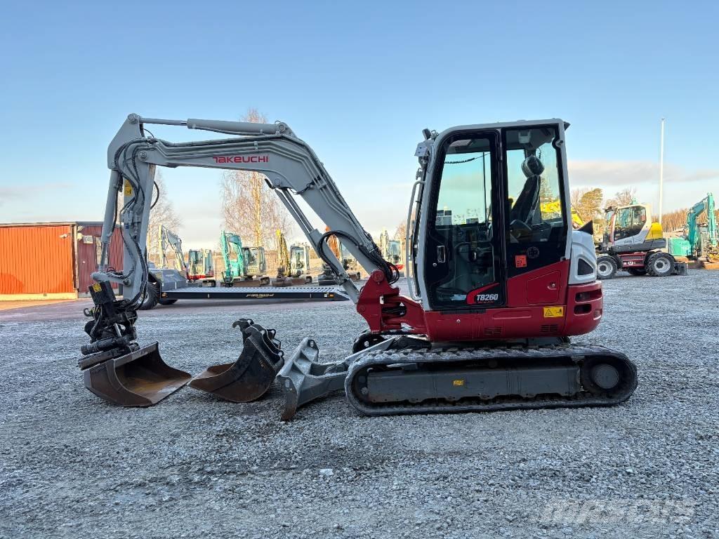 Takeuchi TB260 Εκσκαφάκι (διαβολάκι) < 7t