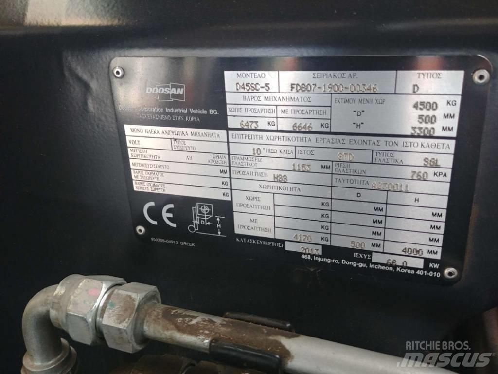 Doosan D45 SC-5 Πετρελαιοκίνητα Κλαρκ