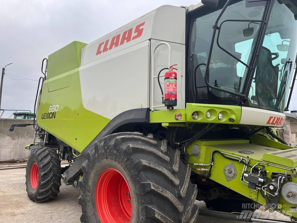 CLAAS Lexion 650 Θεριζοαλωνιστικές μηχανές