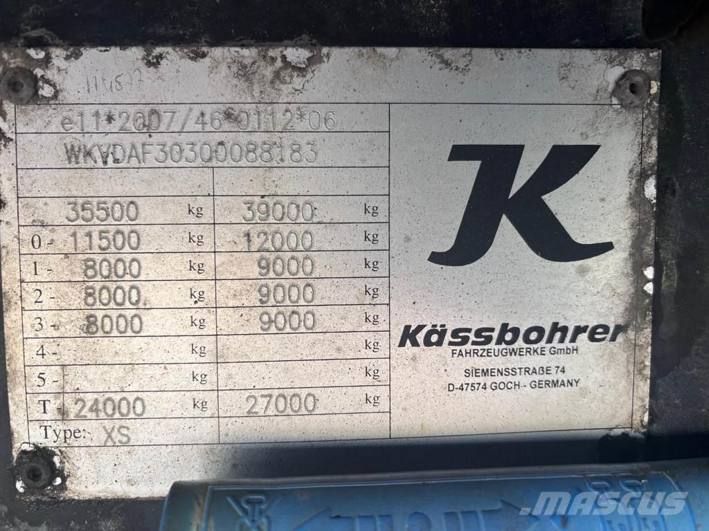Kässbohrer Maxima Ημιρυμούλκες Κουρτίνα