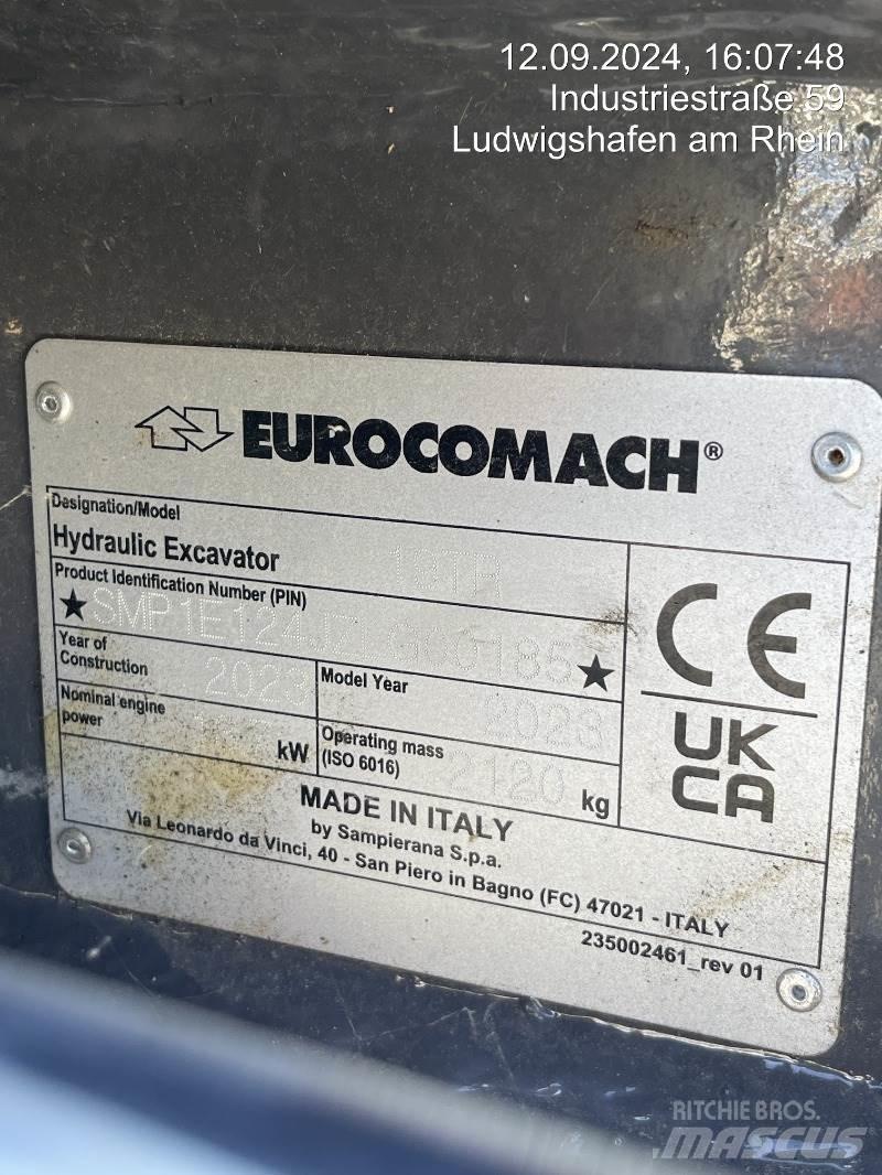 Eurocomach 19TR Εκσκαφάκι (διαβολάκι) < 7t