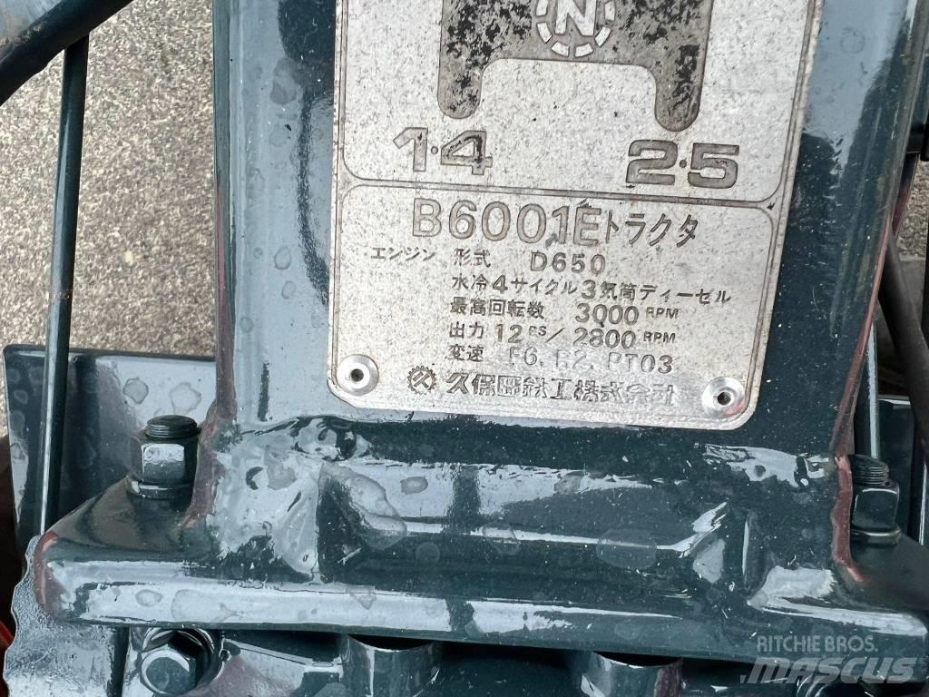 Kubota B 6001E Τρακτέρ