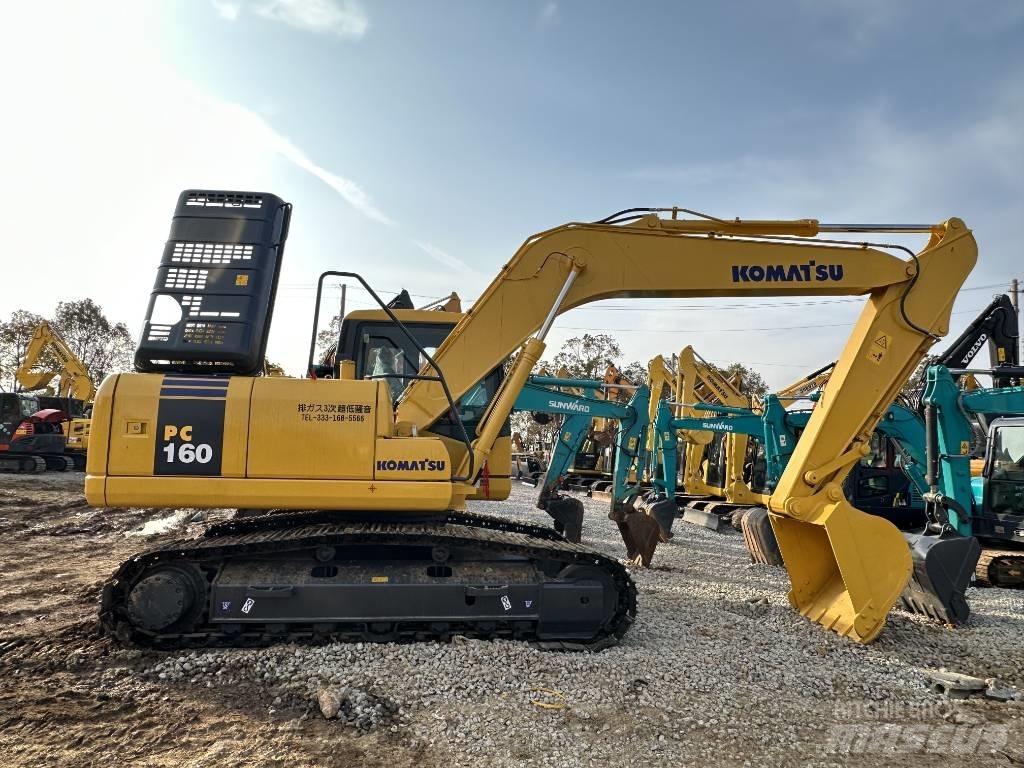 Komatsu PC 160 Εκσκαφείς με ερπύστριες