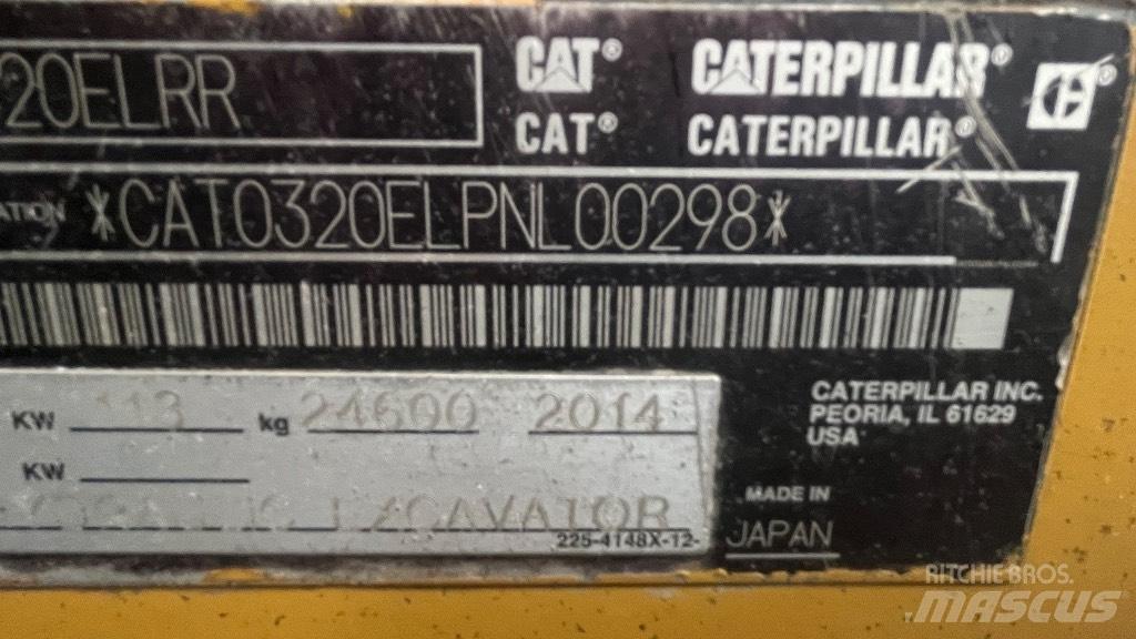 CAT 320 EL Εκσκαφείς με ερπύστριες