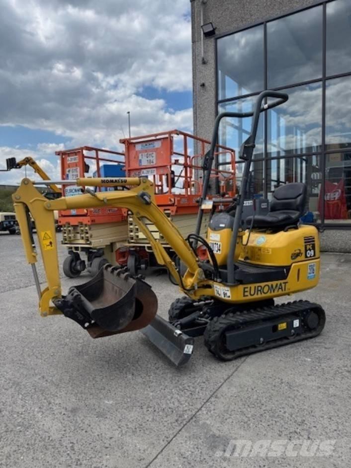 Komatsu PC 09-1 Εκσκαφάκι (διαβολάκι) < 7t