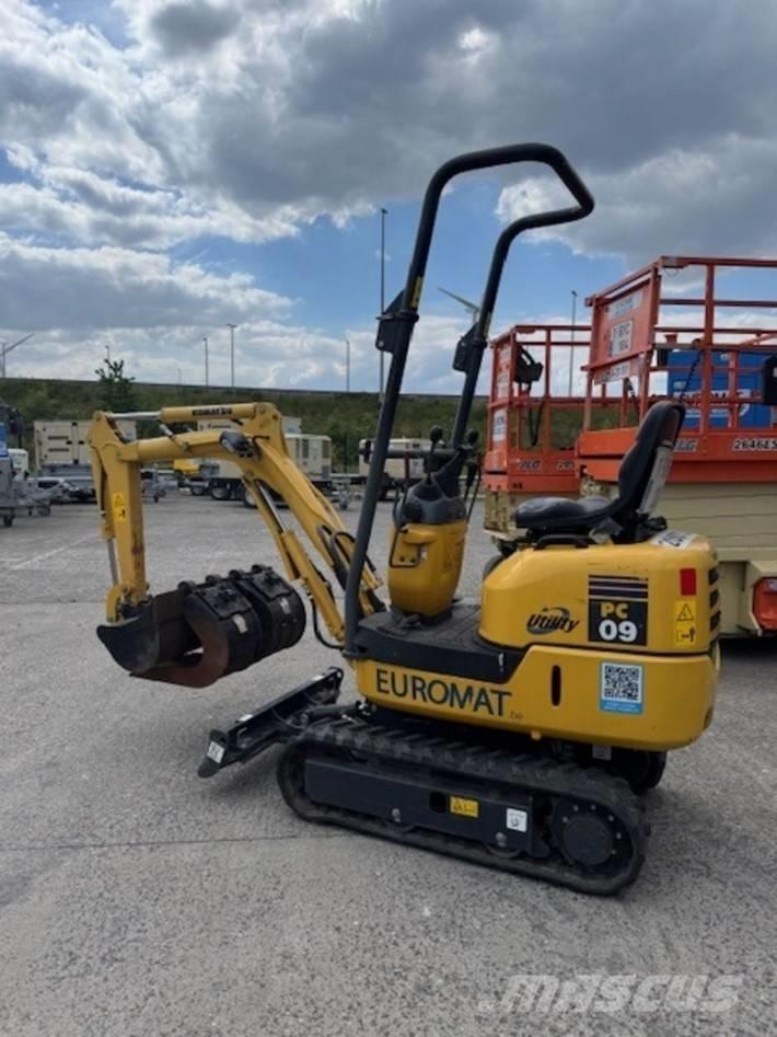 Komatsu PC 09-1 Εκσκαφάκι (διαβολάκι) < 7t