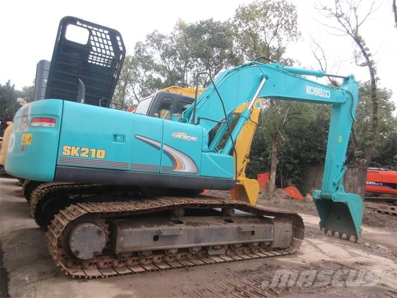 Kobelco SK 210 Εκσκαφείς με ερπύστριες