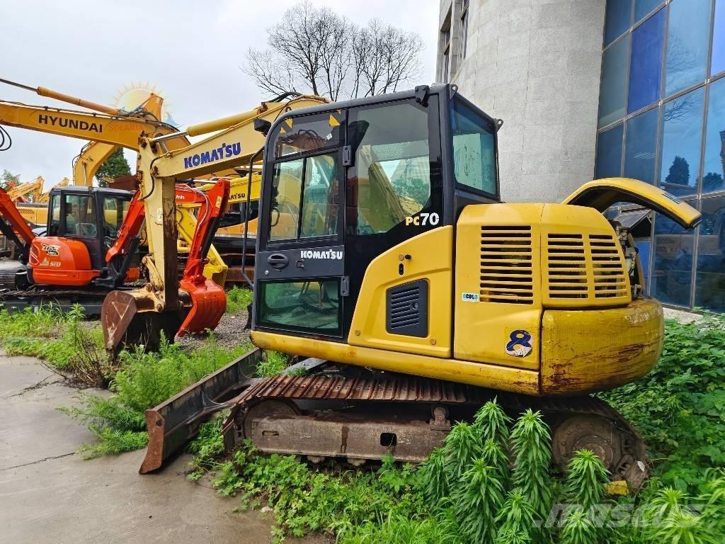 Komatsu PC 70-8 Εκσκαφείς με ερπύστριες