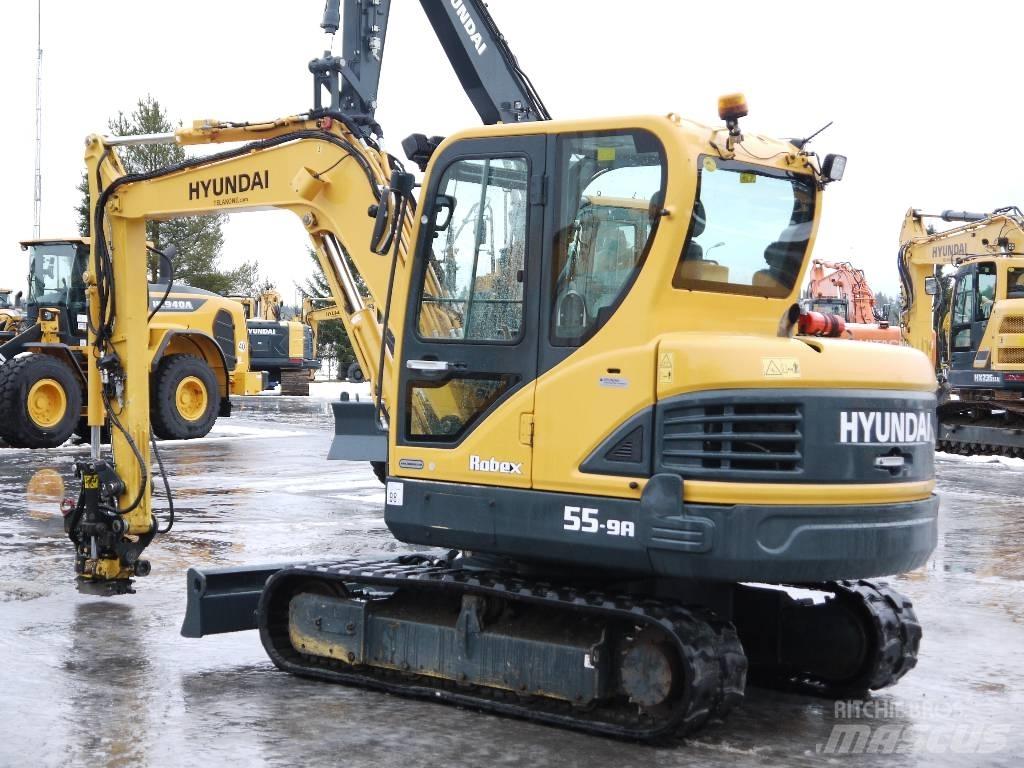 Hyundai R 55-9A Εκσκαφάκι (διαβολάκι) < 7t
