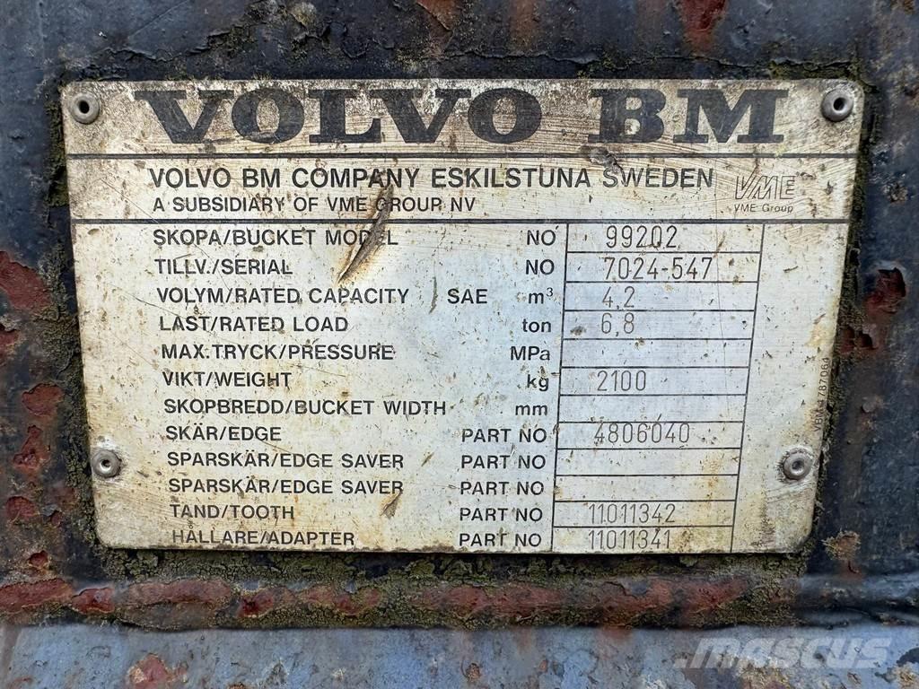 Volvo 4.2 m3 Κουβάδες