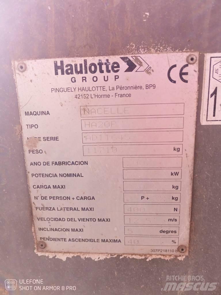 Haulotte HA 20 PX Ανυψωτήρες με αρθρωτό βραχίονα