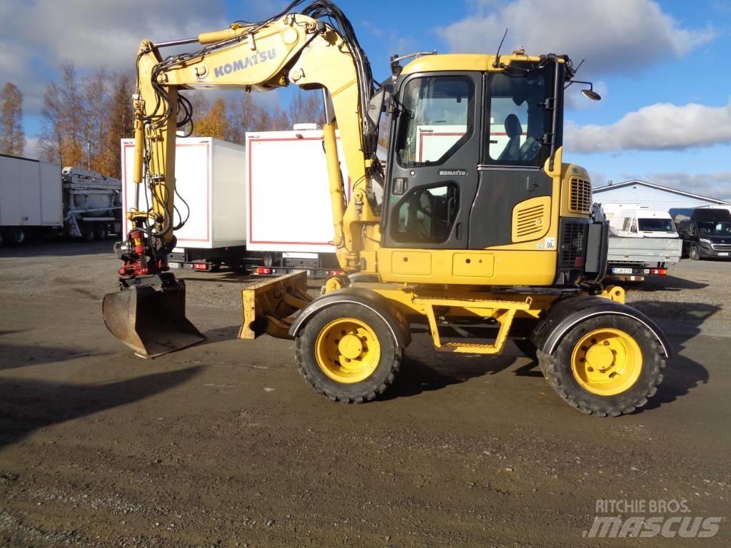 Komatsu PW 98 MR-6 Εκσκαφείς με τροχούς - λάστιχα